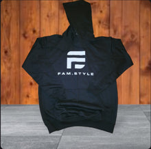 Load image into Gallery viewer, Fam Style Hooded short set(Black)
