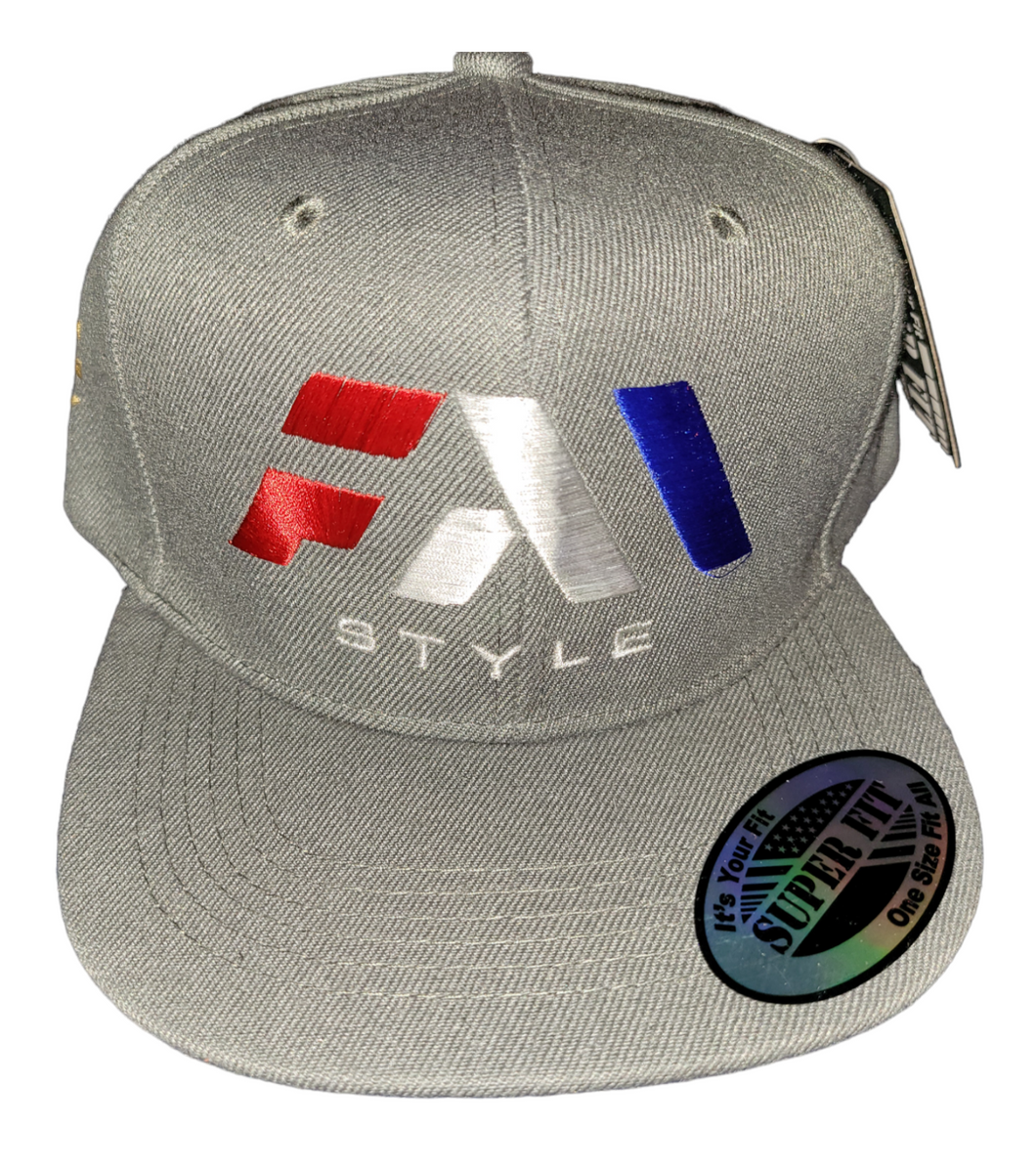 Fam Style Logo Snapback(Gray)